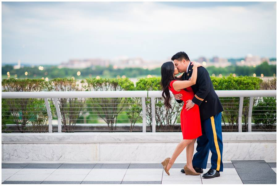 Virginia Wedding Engagement Photographer | Kennedy Center, DC