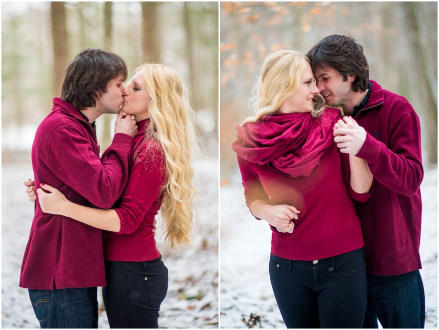 Stephanie Messick Photography | Virginia Snow Engagement Portraits