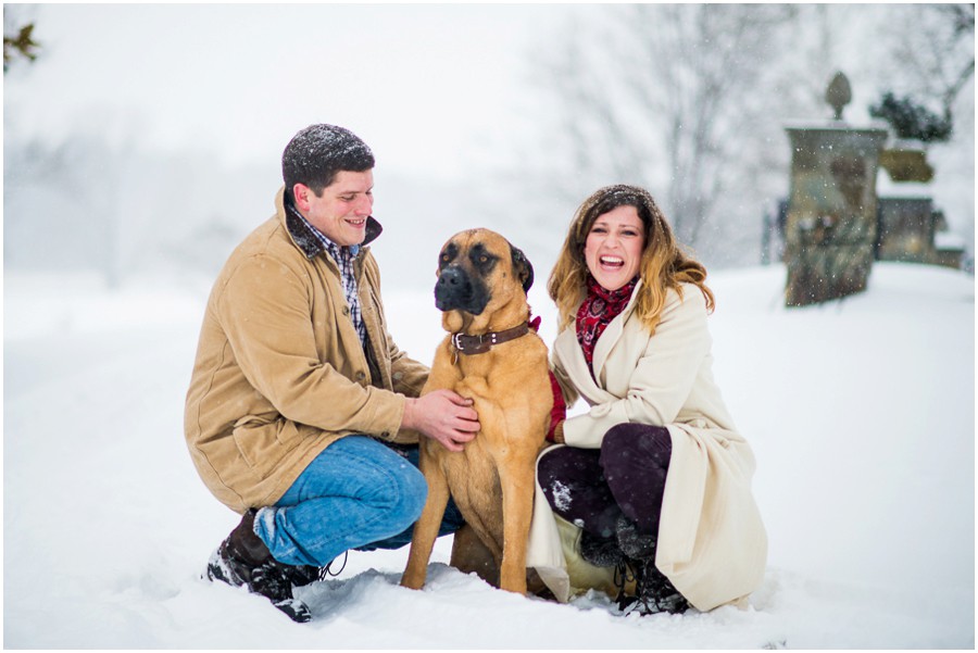 Stephanie Messick Photography | Warrenton, Virginia Snow Portraits