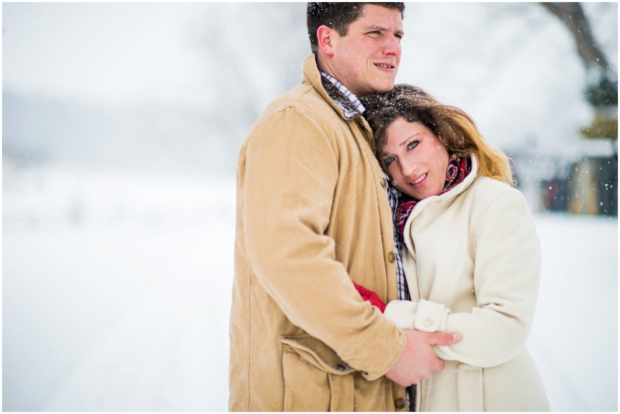 Stephanie Messick Photography | Warrenton, Virginia Snow Portraits