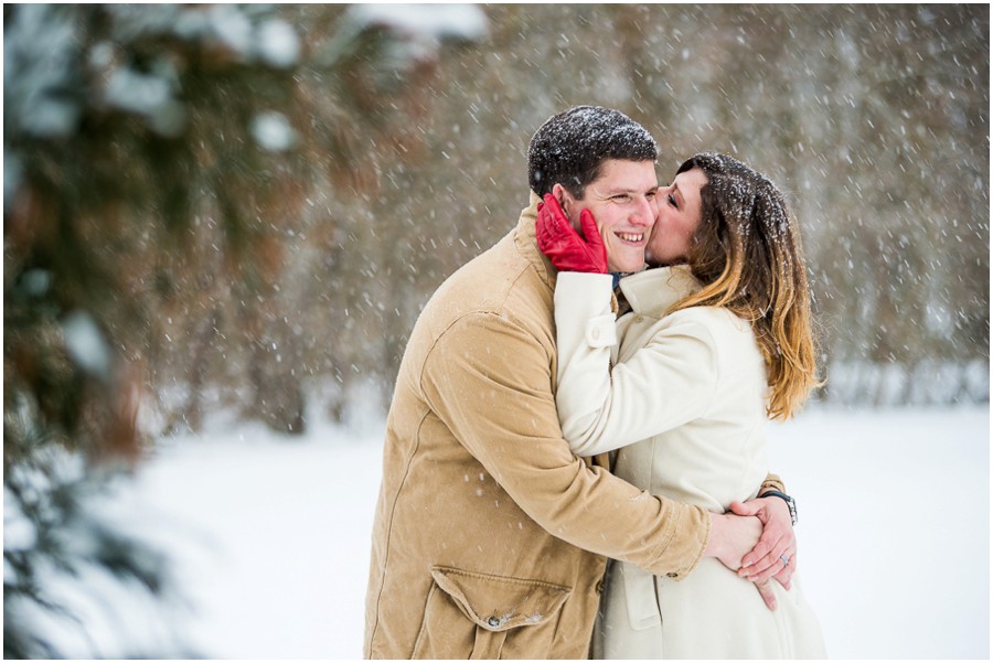 Stephanie Messick Photography | Warrenton, Virginia Snow Portraits