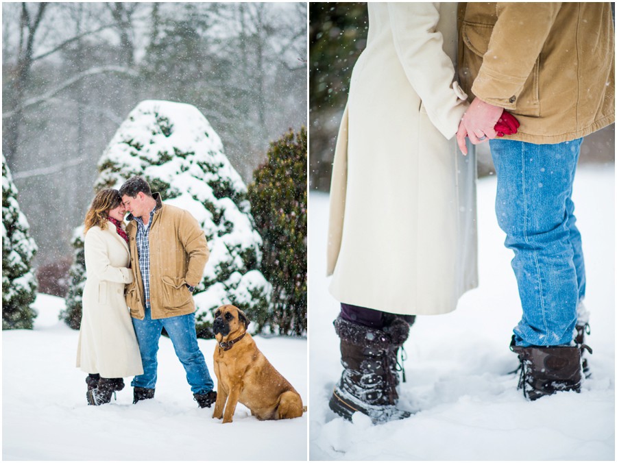 Stephanie Messick Photography | Warrenton, Virginia Snow Portraits