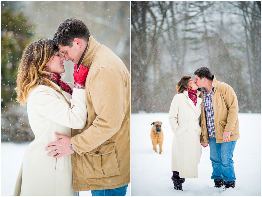 Stephanie Messick Photography | Warrenton, Virginia Snow Portraits