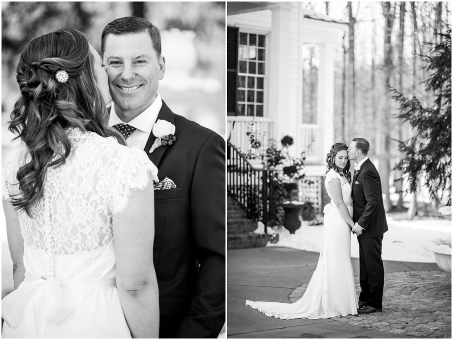 Stephanie Messick | Stevenson Ridge, Spotsylvania Virginia Winter Classy Wedding Photographer