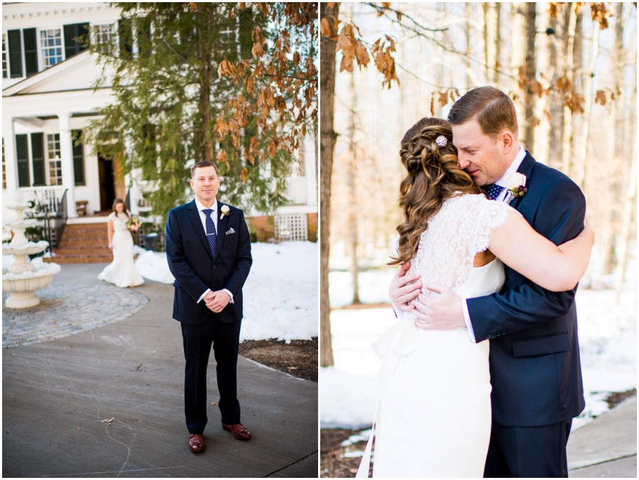 Stephanie Messick | Stevenson Ridge, Spotsylvania Virginia Winter Classy Wedding Photographer