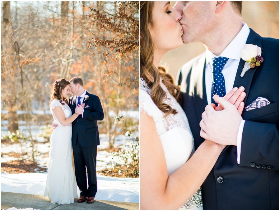 Stephanie Messick | Stevenson Ridge, Spotsylvania Virginia Winter Classy Wedding Photographer