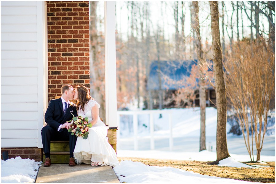 Stephanie Messick | Stevenson Ridge, Spotsylvania Virginia Winter Classy Wedding Photographer