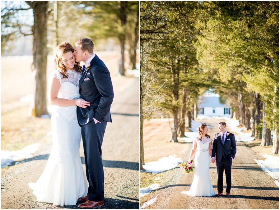 Stephanie Messick | Stevenson Ridge, Spotsylvania Virginia Winter Classy Wedding Photographer