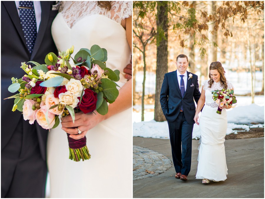 Stephanie Messick | Stevenson Ridge, Spotsylvania Virginia Winter Classy Wedding Photographer