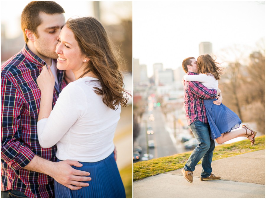 Downtown Richmond, Virginia Engagement Photographer