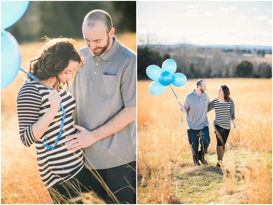 Brian & Tara Maternity / Gender Reveal Announcement | Warrenton, Virginia Photographer