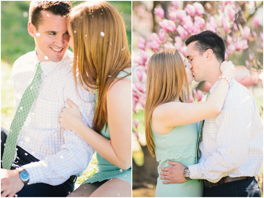 Jake & Kirsten | Cherry Blossoms, DC Engagement Photogrpaher