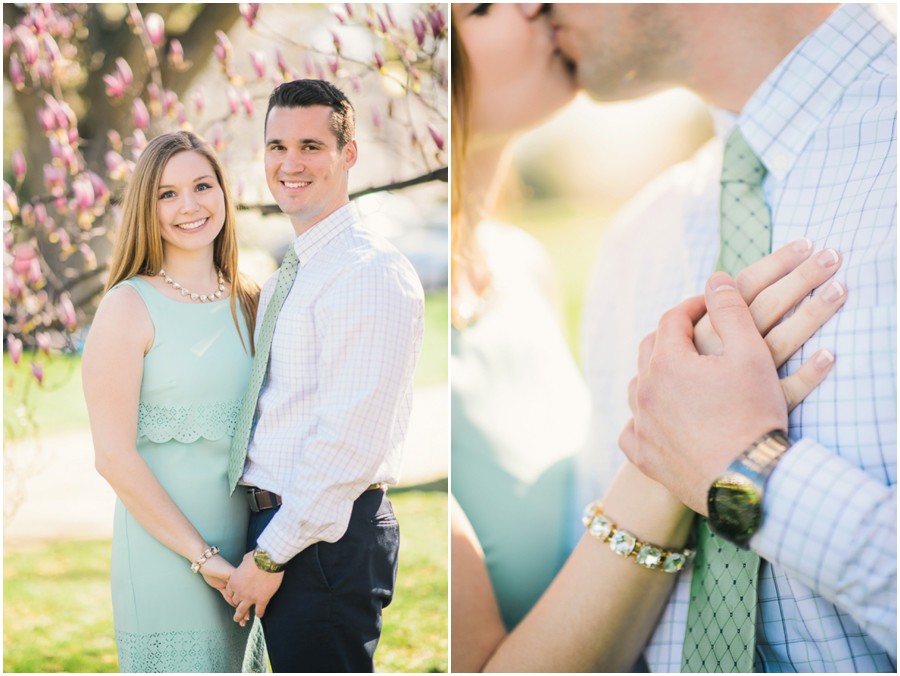 Jake & Kirsten | Cherry Blossoms, DC Engagement Photogrpaher