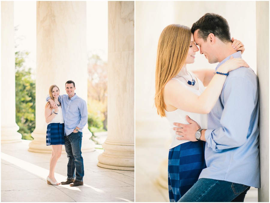 Jake & Kirsten | Cherry Blossoms, DC Engagement Photogrpaher