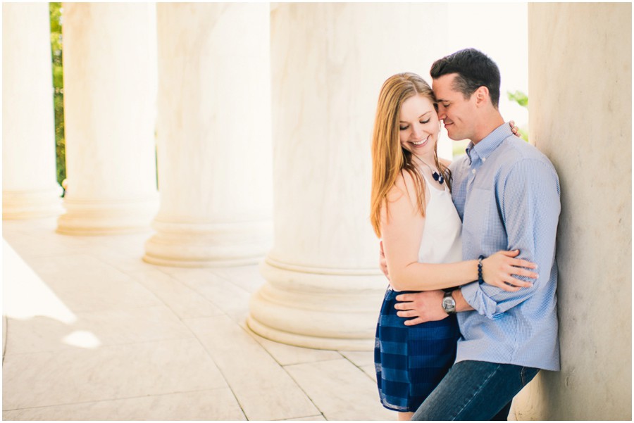 Jake & Kirsten | Cherry Blossoms, DC Engagement Photogrpaher