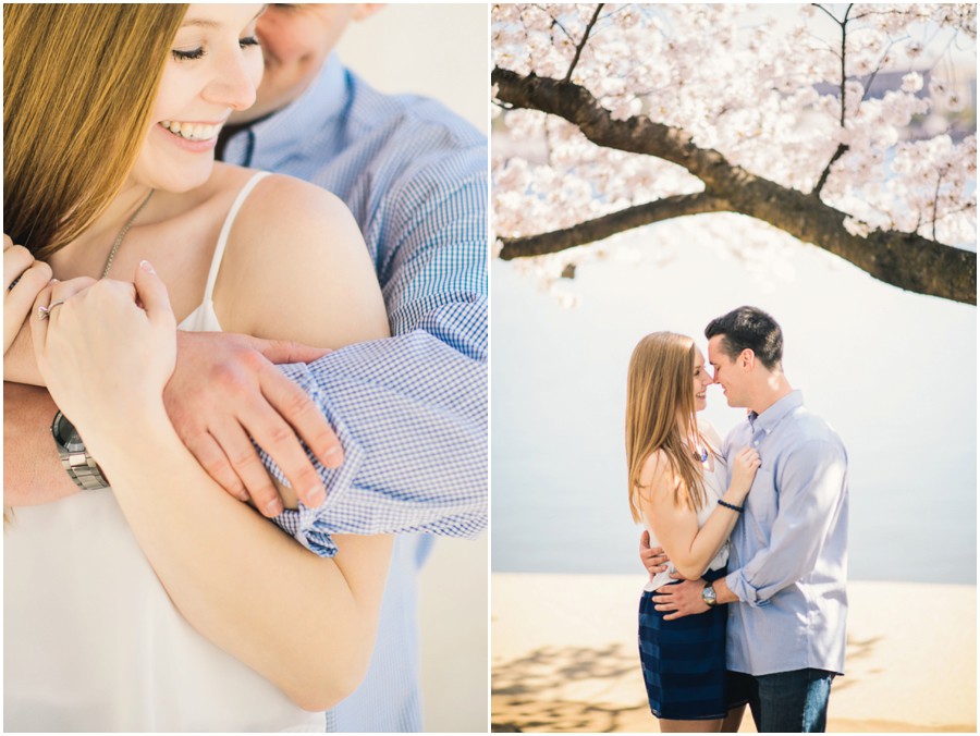 Jake & Kirsten | Cherry Blossoms, DC Engagement Photogrpaher