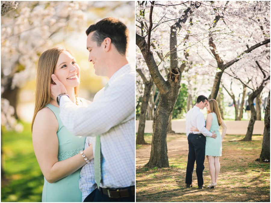 Jake & Kirsten | Cherry Blossoms, DC Engagement Photogrpaher