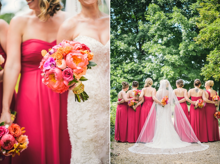 Ken & Elaine | A Fuchsia & Gold Keswick Vineyards, Virginia Wedding Photographer