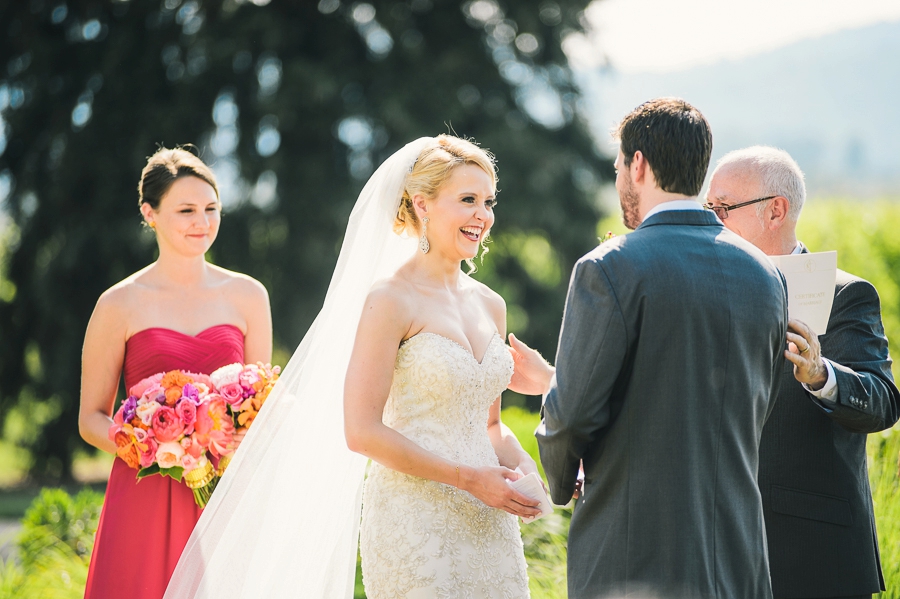 Ken & Elaine | A Fuchsia & Gold Keswick Vineyards, Virginia Wedding Photographer