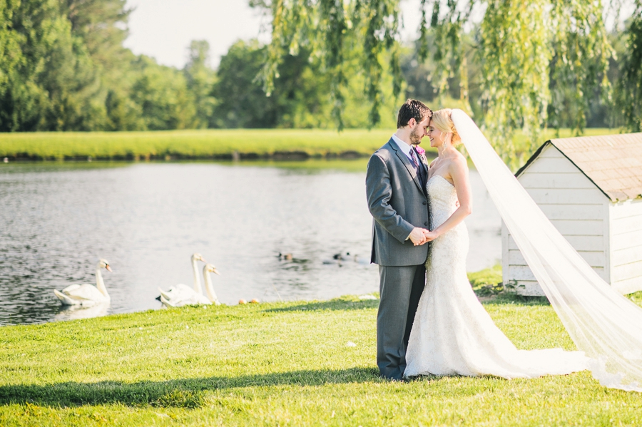 Ken & Elaine | A Fuchsia & Gold Keswick Vineyards, Virginia Wedding Photographer