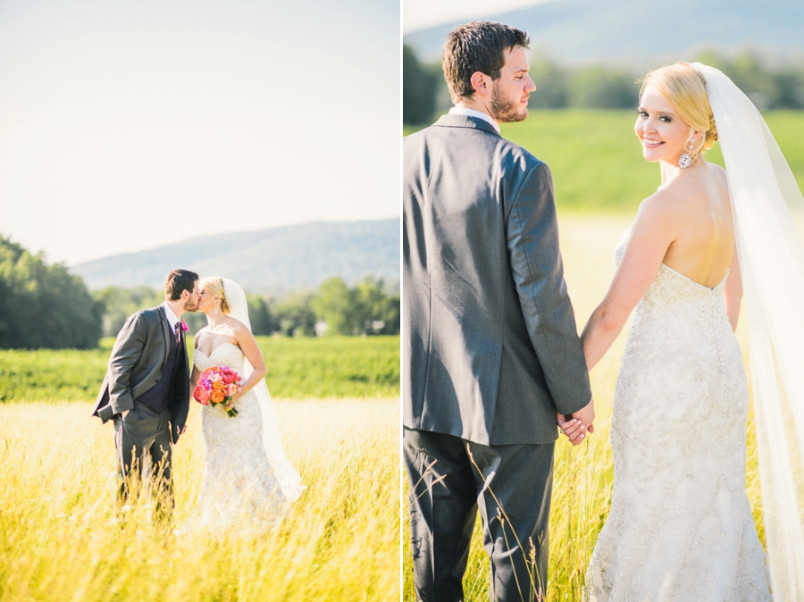 Ken & Elaine | A Fuchsia & Gold Keswick Vineyards, Virginia Wedding Photographer