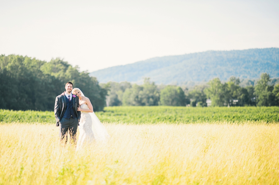 Ken & Elaine | A Fuchsia & Gold Keswick Vineyards, Virginia Wedding Photographer