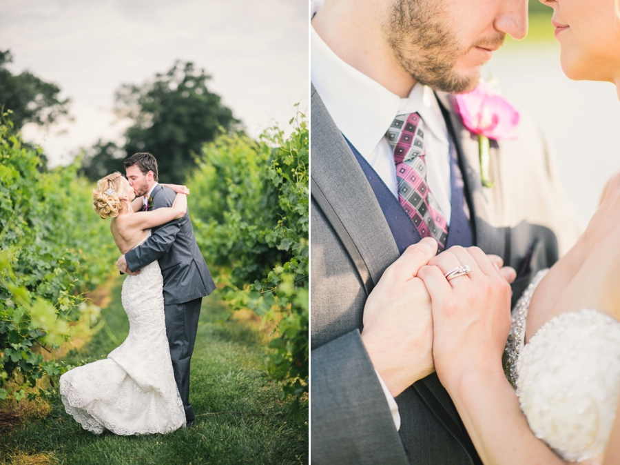 Ken & Elaine | A Fuchsia & Gold Keswick Vineyards, Virginia Wedding Photographer