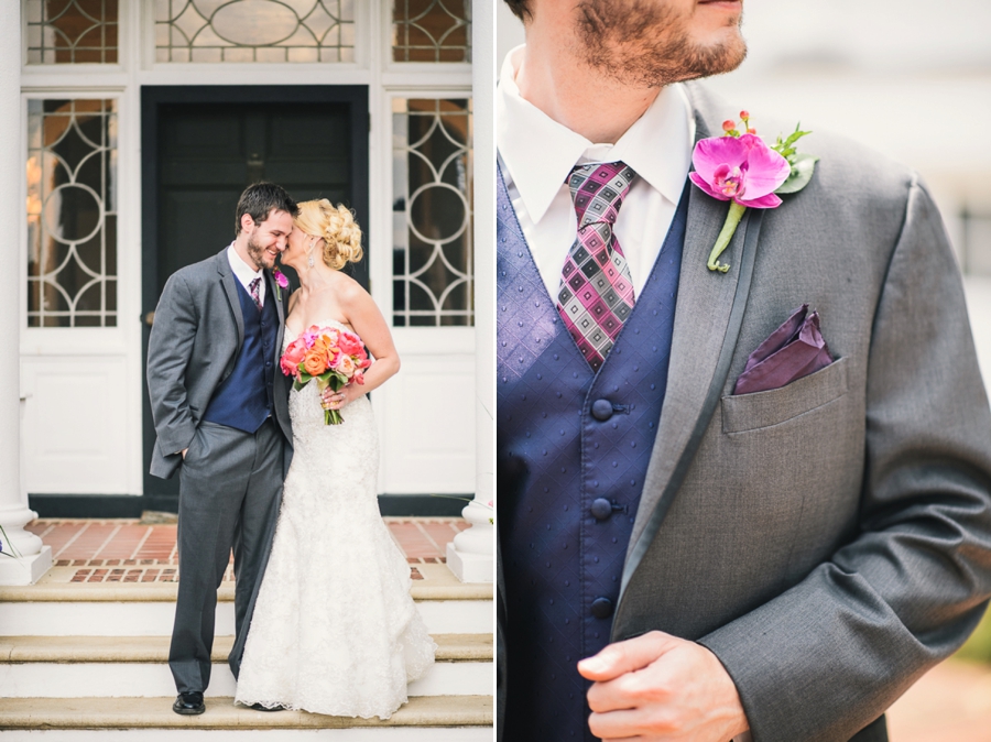 Ken & Elaine | A Fuchsia & Gold Keswick Vineyards, Virginia Wedding Photographer