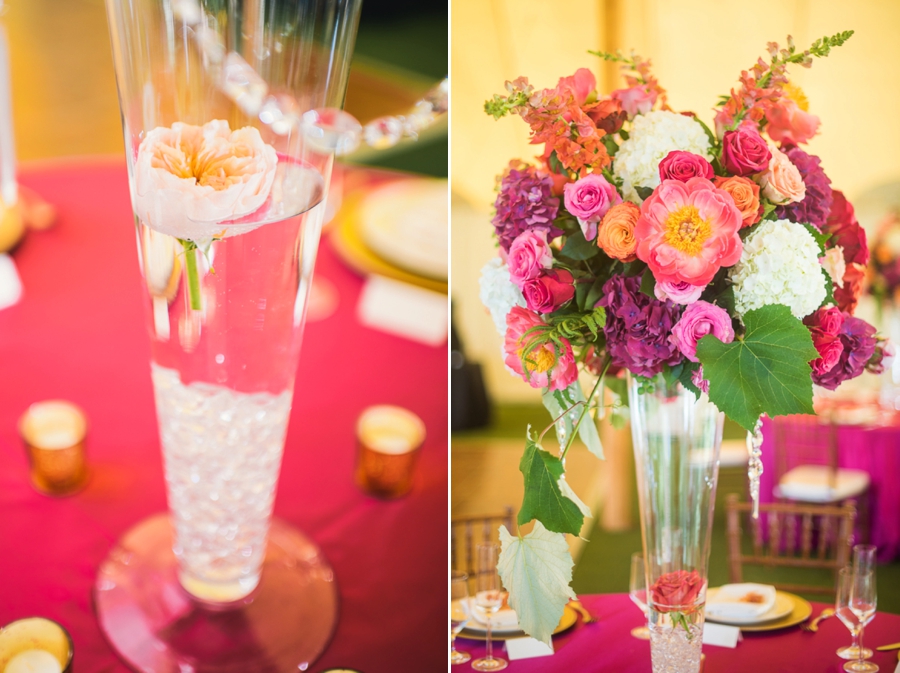 Ken & Elaine | A Fuchsia & Gold Keswick Vineyards, Virginia Wedding Photographer