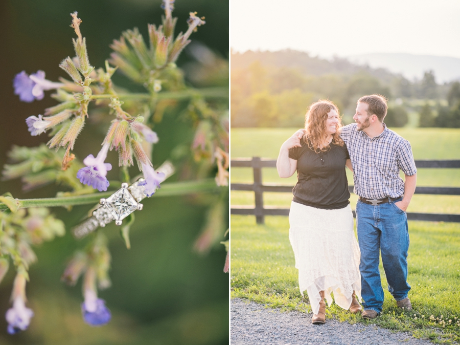 Nathan & Jaricia | Marrowdale Farm, Charlottesville, Virginia Engagement Photographer