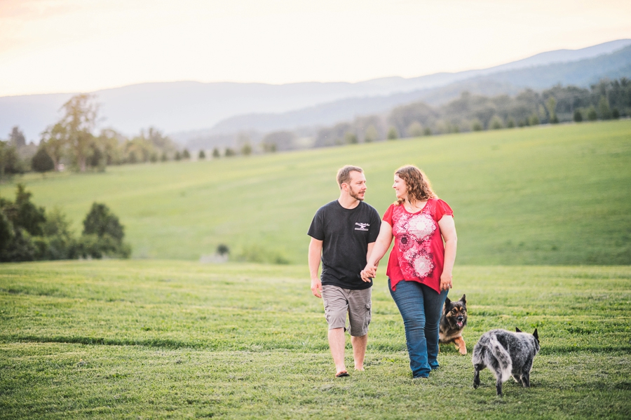 Nathan & Jaricia | Marrowdale Farm, Charlottesville, Virginia Engagement Photographer