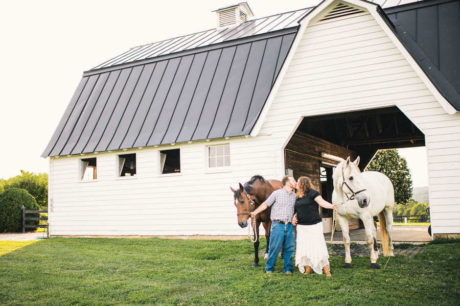 Nathan & Jaricia | Marrowdale Farm, Charlottesville, Virginia Engagement Photographer