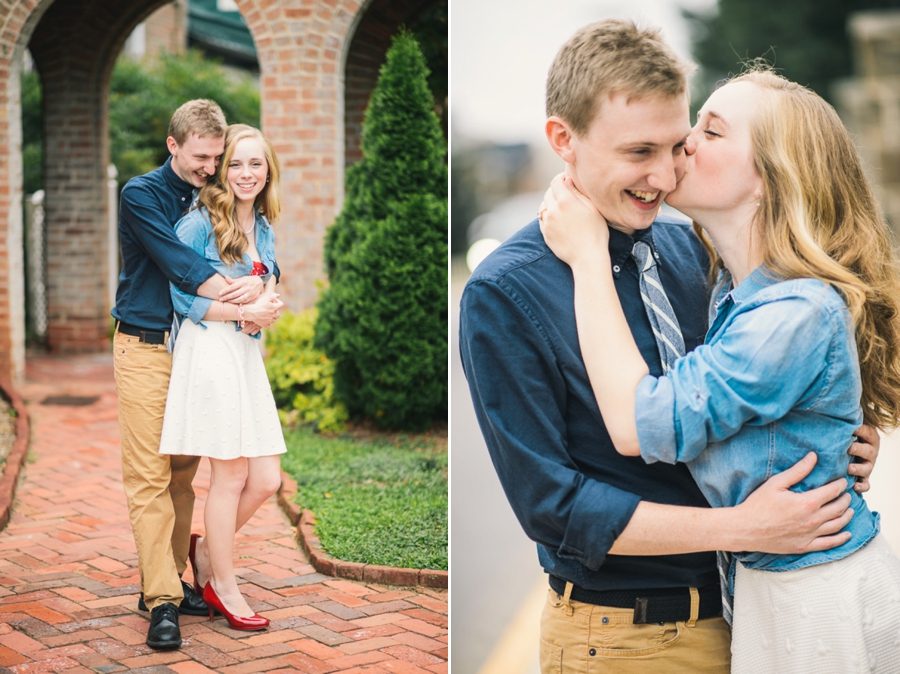 Taylor & Hailey | Downtown Culpeper, Virginia Engagement Photographer
