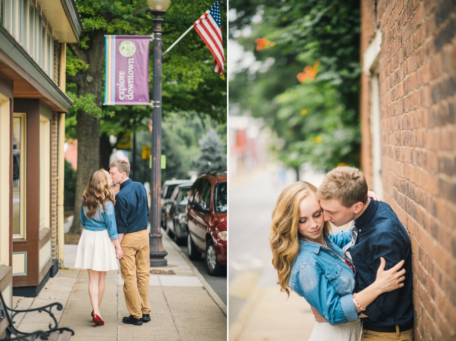 Taylor & Hailey | Downtown Culpeper, Virginia Engagement Photographer