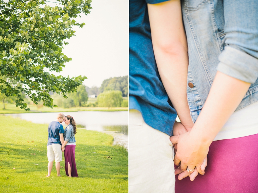 Taylor & Jess | Molon Lave Vineyards + Fauquier Springs Country Club, Warrenton, VA Engagement Photographer
