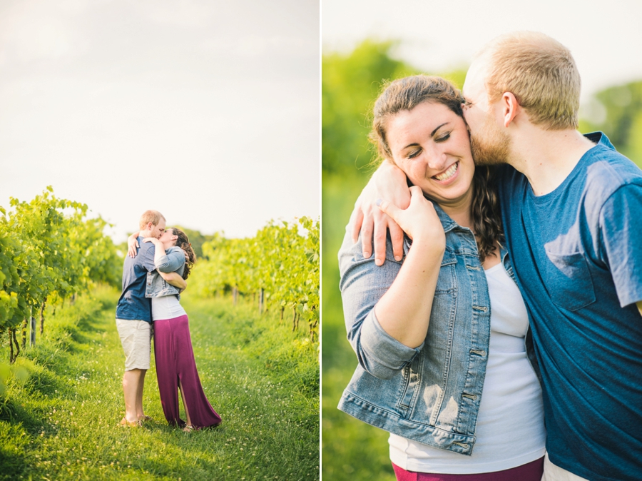 Taylor & Jess | Molon Lave Vineyards + Fauquier Springs Country Club, Warrenton, VA Engagement Photographer