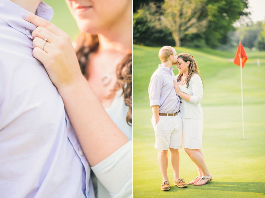 Taylor & Jess | Molon Lave Vineyards + Fauquier Springs Country Club, Warrenton, VA Engagement Photographer