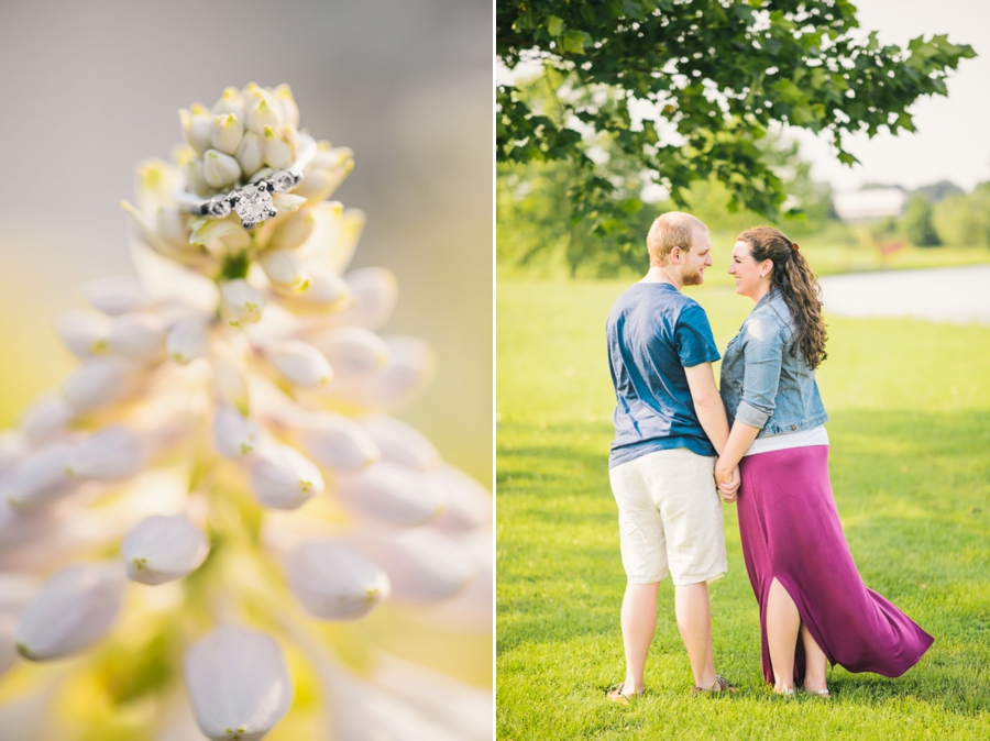Taylor & Jess | Molon Lave Vineyards + Fauquier Springs Country Club, Warrenton, VA Engagement Photographer