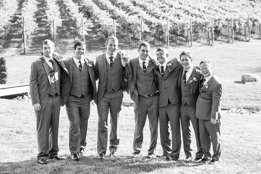 James & Emily | Navy and Coral Potomac Point Winery, Virginia Wedding Photographer