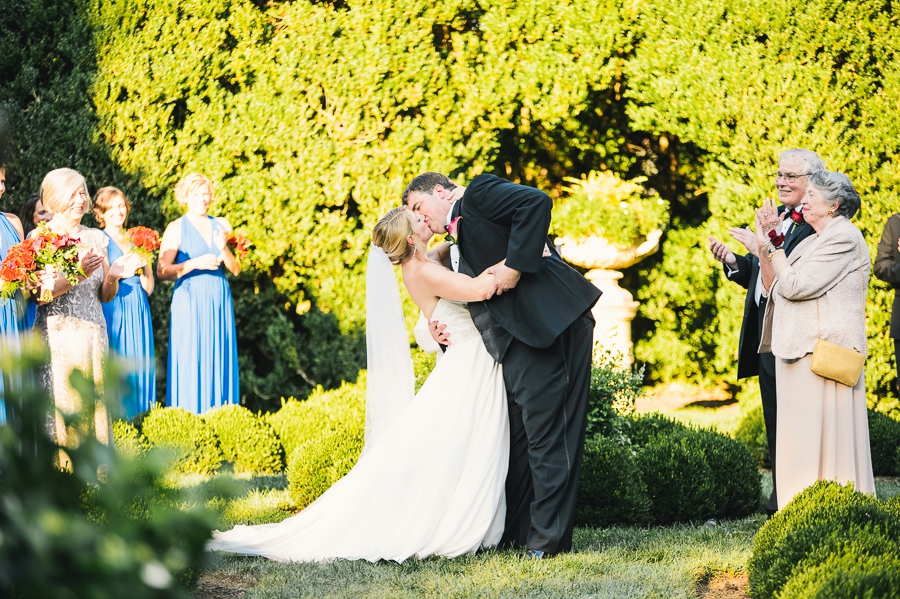 DJ & Bevin | Oatlands Plantation, Leesburg, Virginia Garden Wedding Photographer