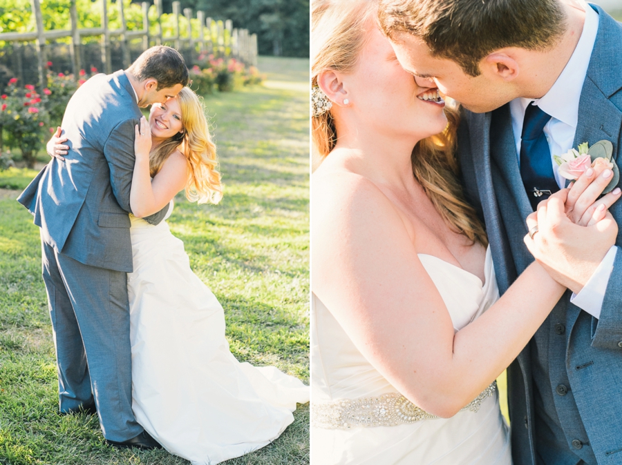 James & Emily | Navy and Coral Potomac Point Winery, Virginia Wedding Photographer