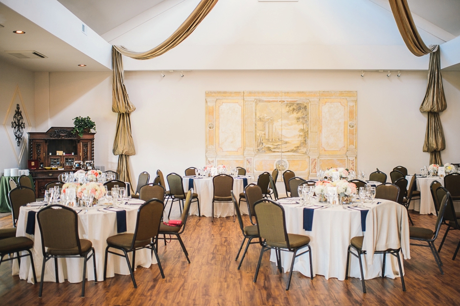 James & Emily | Navy and Coral Potomac Point Winery, Virginia Wedding Photographer