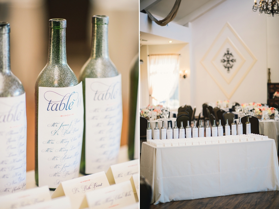 James & Emily | Navy and Coral Potomac Point Winery, Virginia Wedding Photographer