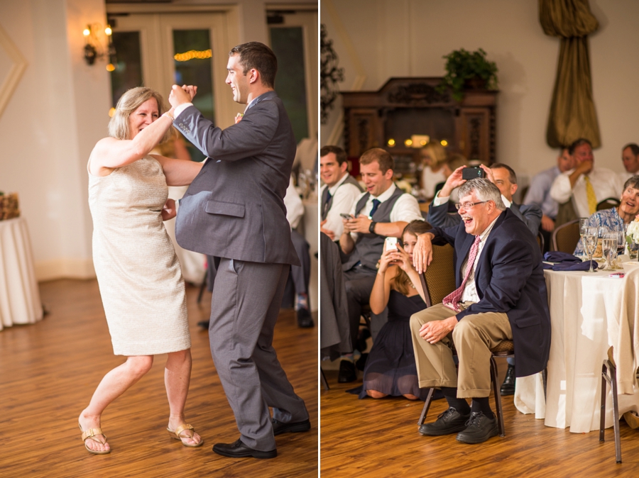 James & Emily | Navy and Coral Potomac Point Winery, Virginia Wedding Photographer