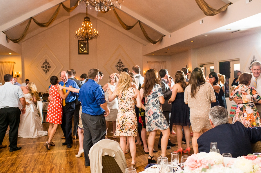 James & Emily | Navy and Coral Potomac Point Winery, Virginia Wedding Photographer