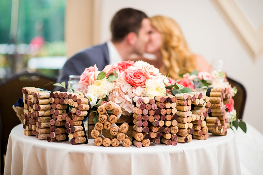 James & Emily | Navy and Coral Potomac Point Winery, Virginia Wedding Photographer