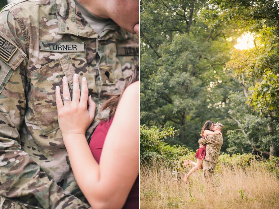 Kevin & Alexandra | Warrenton, Virginia Deployment Photographer