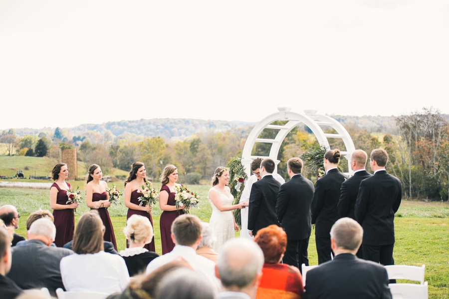 Casey & Lauren | Marshall, Virginia Farm Wedding Photographer