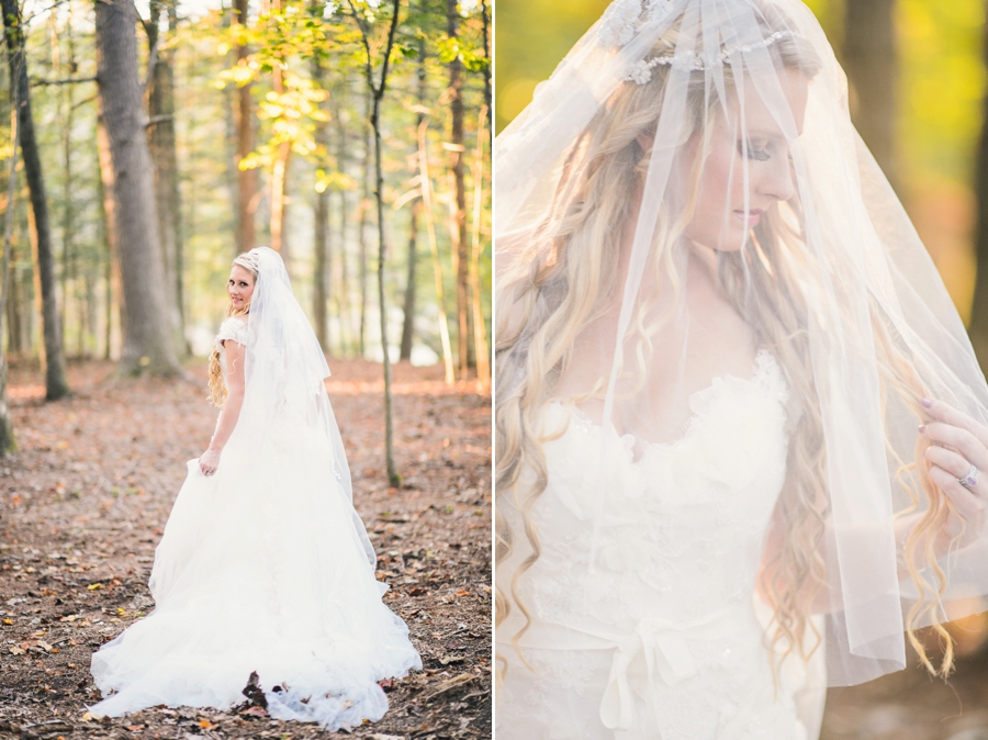 Brianna | Fredericksburg, Virginia Enchanted Woods Bridal Portraits Photographer