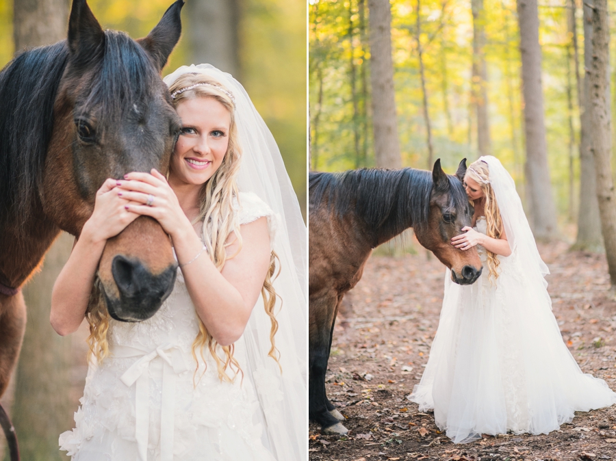 Brianna | Fredericksburg, Virginia Enchanted Woods Bridal Portraits Photographer